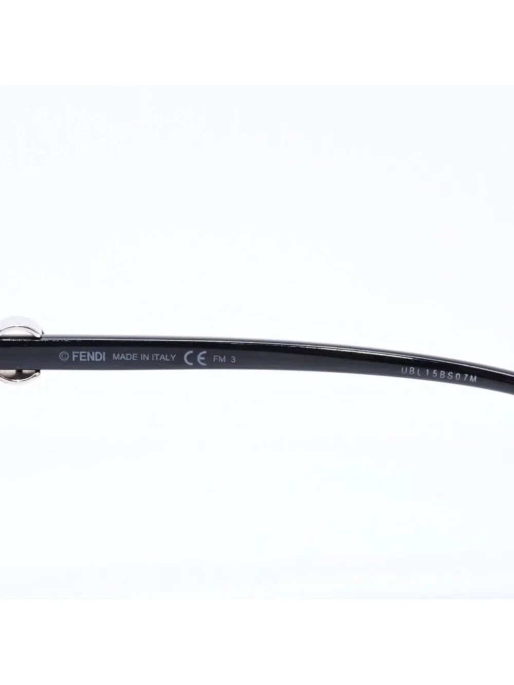 Fendi Sunglasses Eyewear FF Black Silver